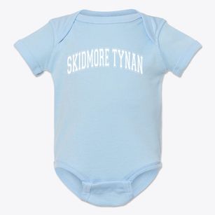 Skidmore Tynan Elementary School Varsity Arch Baby Onesie