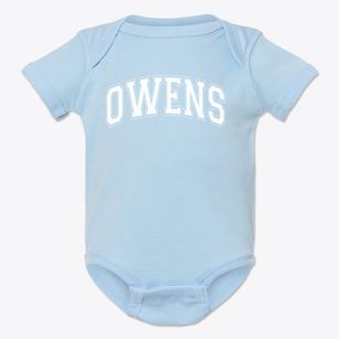 Owens Elementary School Varsity Arch Baby Onesie