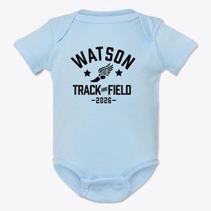 Watson Technology Center Track and Field Baby Onesie