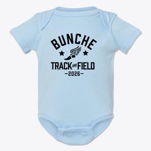 Bunche Early Childhood Center Track and Field Baby Onesie