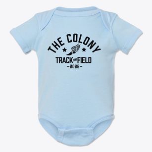 The Colony High School Track and Field Baby Onesie