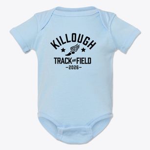 Killough Middle School Track and Field Baby Onesie
