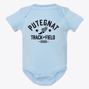 Putegnat Elementary School Track and Field Baby Onesie
