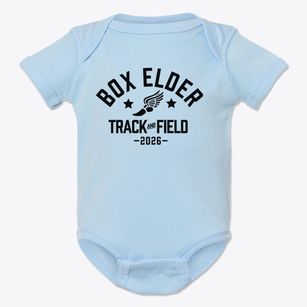 Box Elder High School Track and Field Baby Onesie