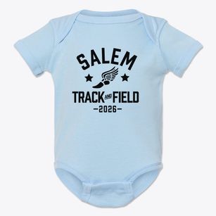 Salem High School Track and Field Baby Onesie