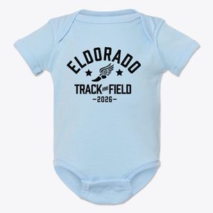 Eldorado School/emerson Honors Track and Field Baby Onesie