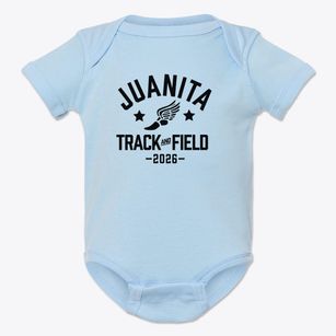 Juanita High School Track and Field Baby Onesie