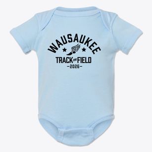 Wausaukee High School Track and Field Baby Onesie