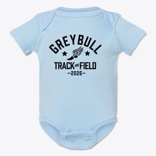 Greybull Elementary School Track and Field Baby Onesie