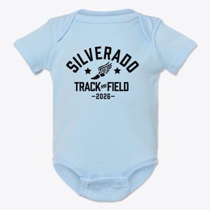 Silverado Middle School Track and Field Baby Onesie