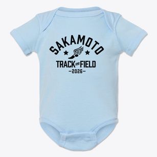 Sakamoto Elementary School Track and Field Baby Onesie