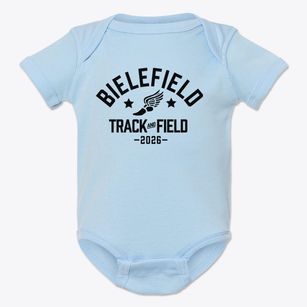 Bielefield Elementary School Track and Field Baby Onesie