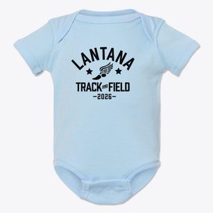 Lantana Middle School Track and Field Baby Onesie
