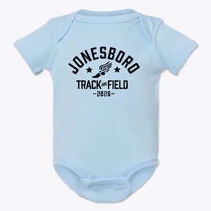 Jonesboro Middle School Track and Field Baby Onesie