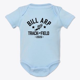 Bill Arp Elementary School Track and Field Baby Onesie