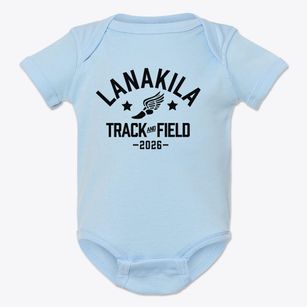 Lanakila Baptist High School Track and Field Baby Onesie