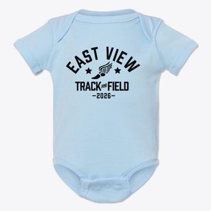 East View Elementary School Track and Field Baby Onesie