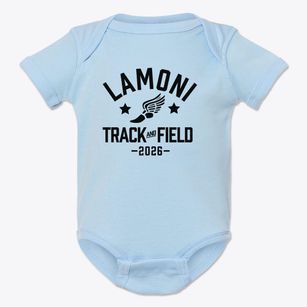 Lamoni High School Track and Field Baby Onesie