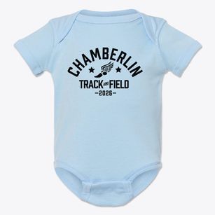Chamberlin Elementary School Track and Field Baby Onesie
