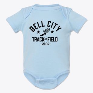 Bell City High School Track and Field Baby Onesie