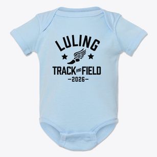 Luling Elementary School Track and Field Baby Onesie