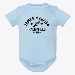 James Madison Middle School Track and Field Baby Onesie