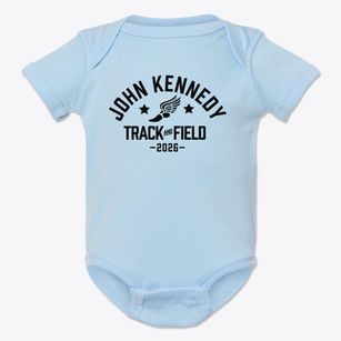 John Kennedy Middle School Track and Field Baby Onesie