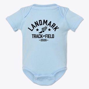 Landmark High School Track and Field Baby Onesie