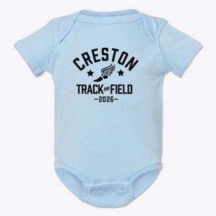Creston Mayfield Christian School Track and Field Baby Onesie
