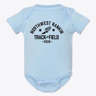 Northwest Rankin Middle School Track and Field Baby Onesie