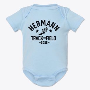 Hermann High School Track and Field Baby Onesie