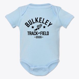 Bulkeley Middle School Track and Field Baby Onesie
