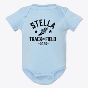 Stella Maris Regional School Track and Field Baby Onesie