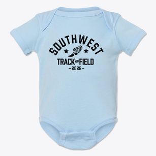 Southwest Middle School Track and Field Baby Onesie