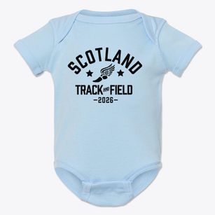 Scotland High School Track and Field Baby Onesie