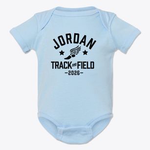 Jordan High School Track and Field Baby Onesie