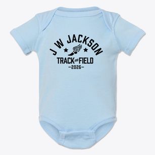 J W Jackson Adventist Academy Track and Field Baby Onesie