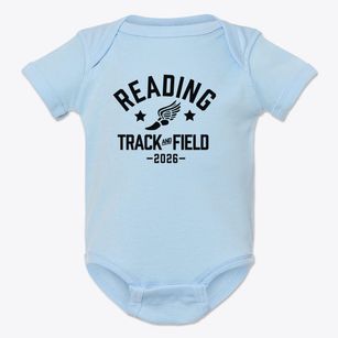 Reading High School Track and Field Baby Onesie