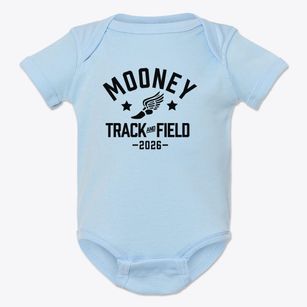 Cardinal Mooney High School Track and Field Baby Onesie