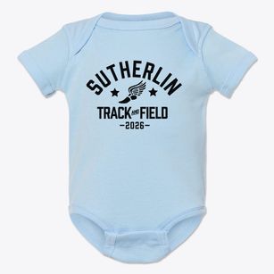 Sutherlin Middle School Track and Field Baby Onesie