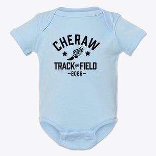 Cheraw Primary School Track and Field Baby Onesie