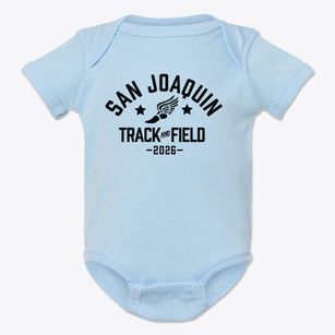 San Joaquin Memorial High School Track and Field Baby Onesie