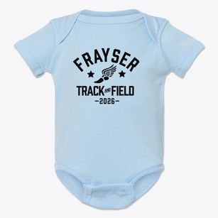 Frayser Baptist Track and Field Baby Onesie