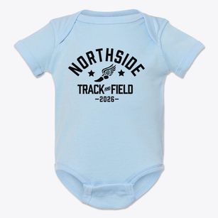 Northside High School Track and Field Baby Onesie