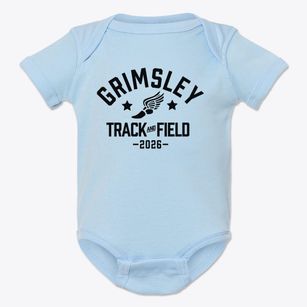 Grimsley Elementary School Track and Field Baby Onesie