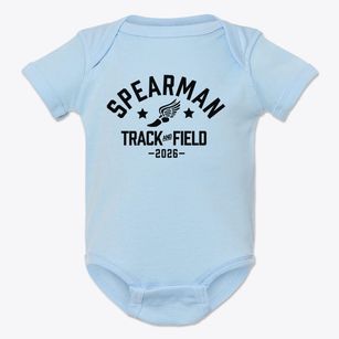 Spearman Junior High School Track and Field Baby Onesie