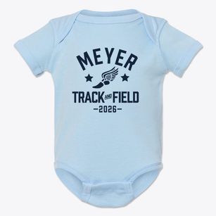 Meyer Track and Field Baby Onesie