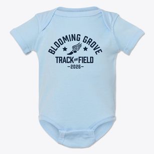 Blooming Grove High School Track and Field Baby Onesie