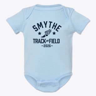 Smythe Academy Middle School Track and Field Baby Onesie