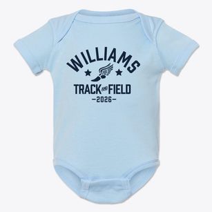 Williams Elementary School Track and Field Baby Onesie